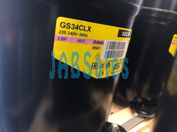Compressor GS34CLX SECOP 107B0501 